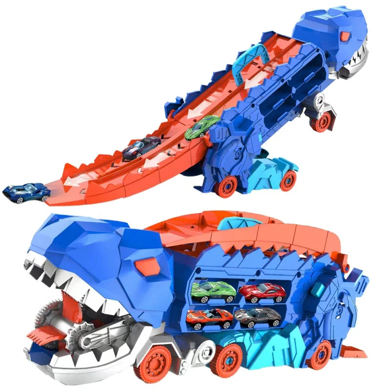 DinoRacer Playset - Transforming Dinosaur Race Adventure